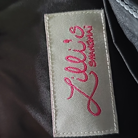 LILLI'S SHANGHAI Black Jacquard Bag - Picture 4 of 6